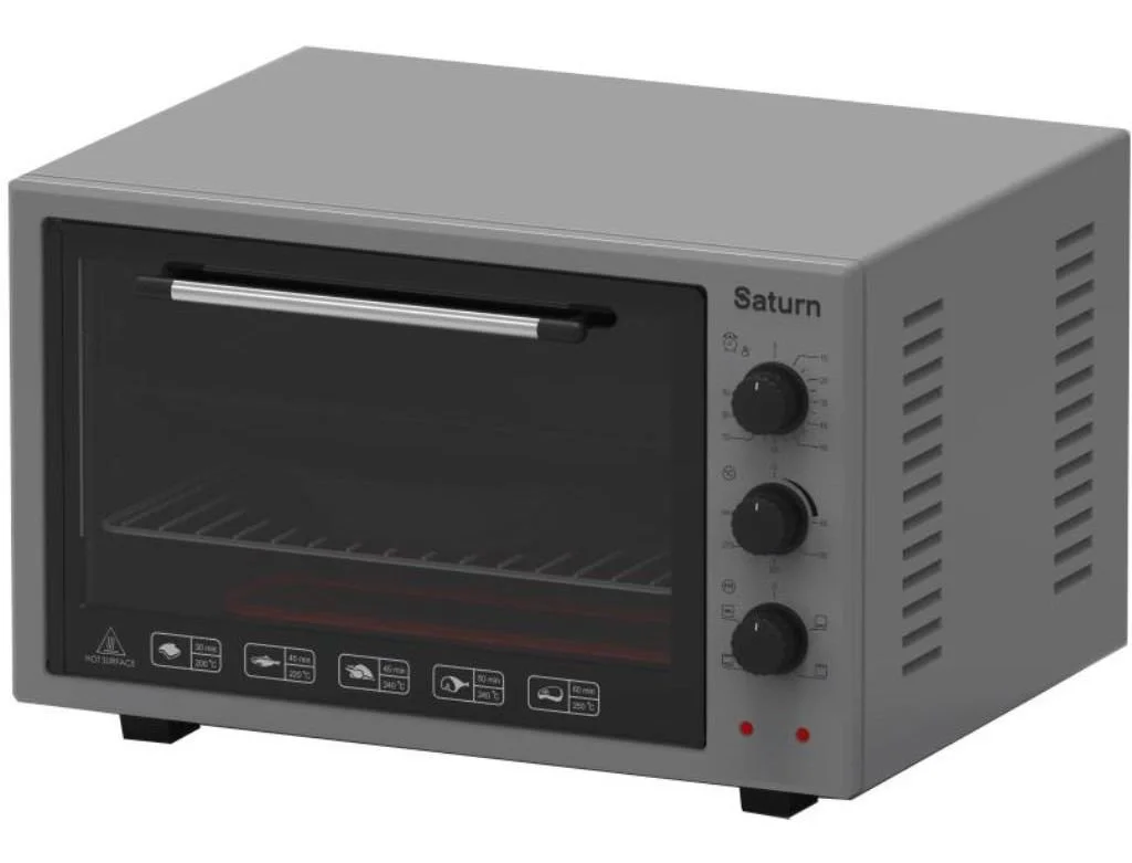 SATURN Электропечь ST EC 3801 Grey