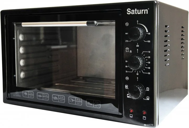 SATURN Электропечь ST EC 3801 Black