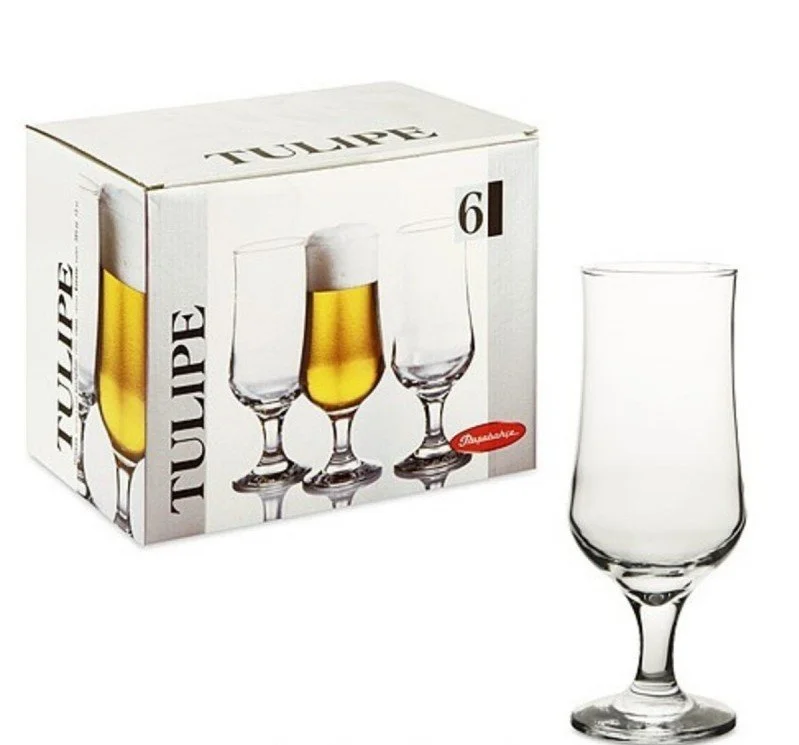 PASABAHCE Набор бокалов для пива 370 мл. TULIPE 44169