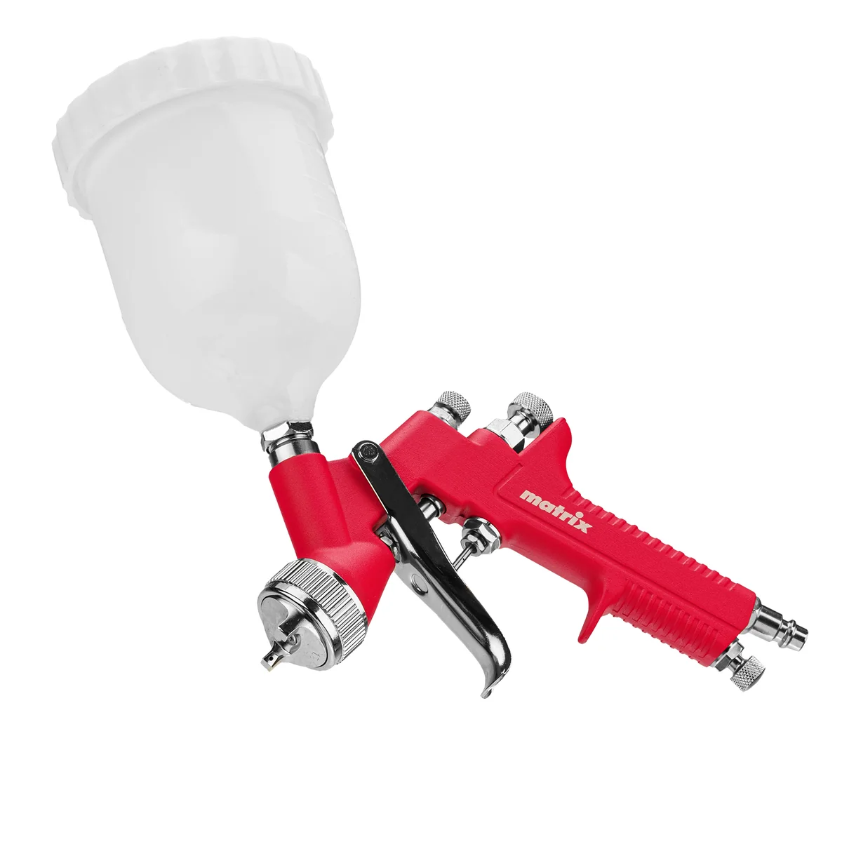 Matrix Краскораспылитель HP пневмат. с верхним бачком V= 0,6 л, сопло диаметром 1.7 мм 57321