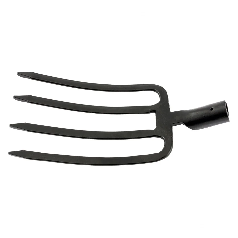 Сибртех Вилы 4-х рогие, огородные, 180 х 280 мм, кованые, без черенка, 638212