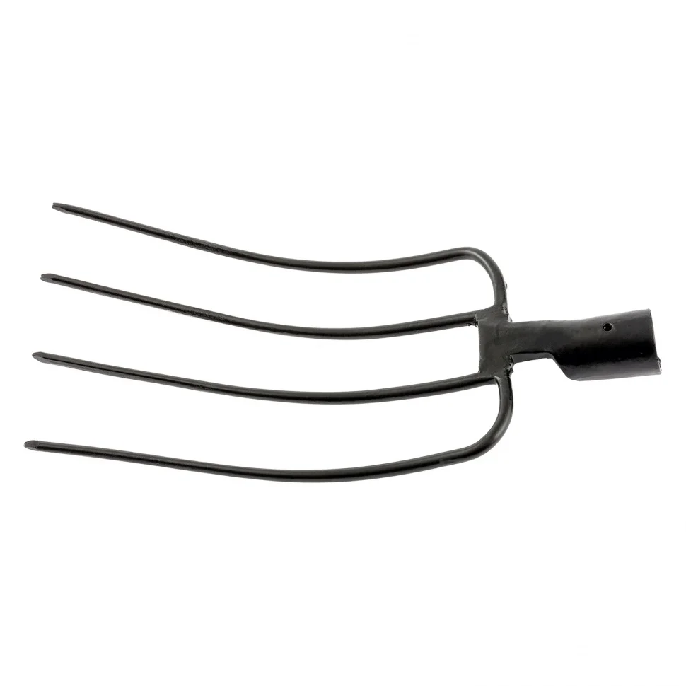 Сибртех Вилы 4-х рогие, сенные, 205 х 305 мм, кованые, без черенка, 638362