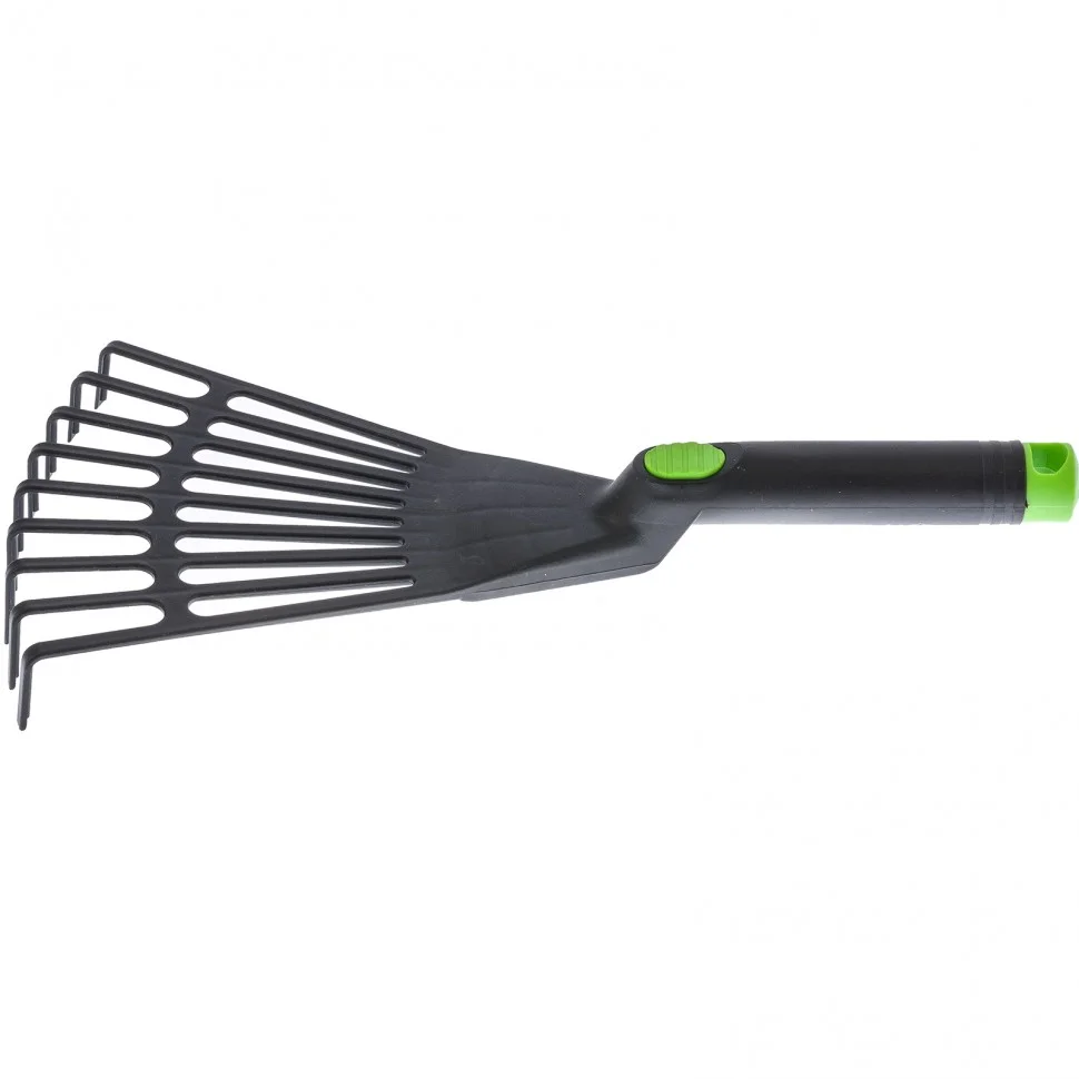 Palisad Грабли веерные 9 - зубые, 175 х 350 мм, пластиковые, Nylon, 62395