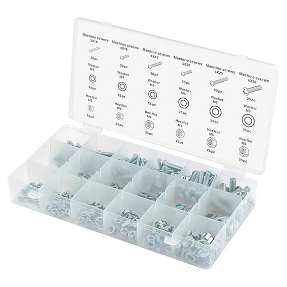 Сибртех Набор винтов, гаек, шайб, 420 шт 47617