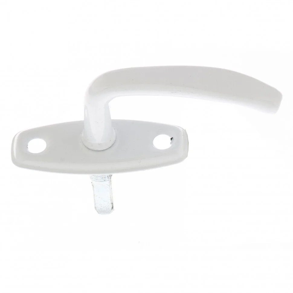 Сибртех Ручка завертки врезной, белая, 5 шт, (Металлист) Россия91584