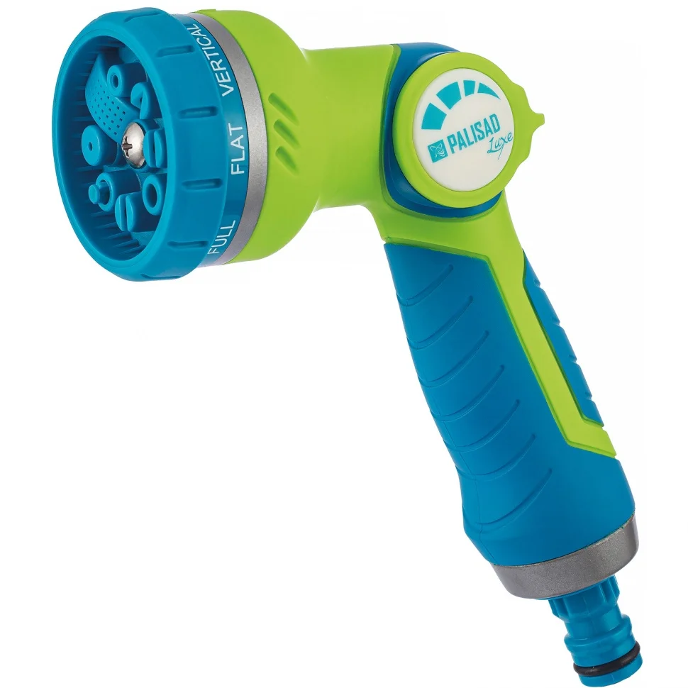 Palisad Пистолет-распылитель, 8 режимов, регулируемый, серия ERGO, Luxe 65145