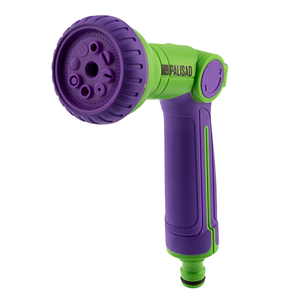 Palisad Пистолет-распылитель, 8 режимов, двухкомпонентная рукоятка 65160