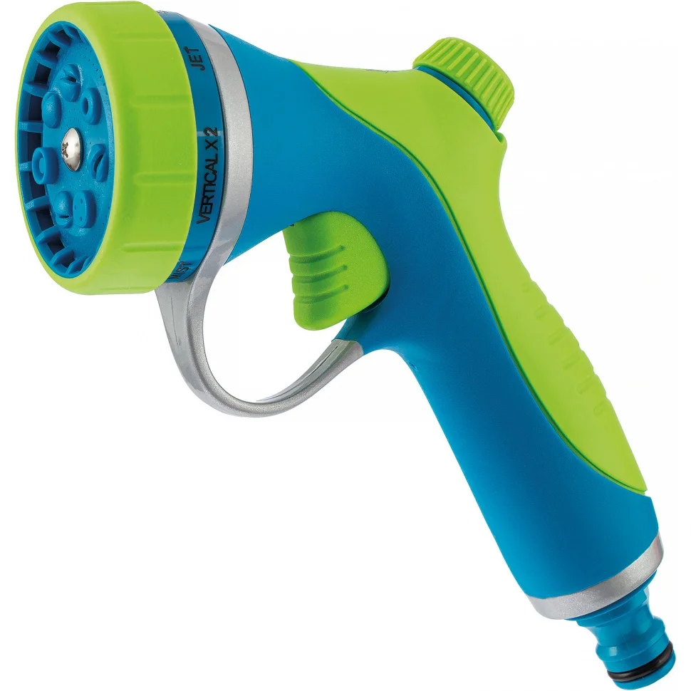 Palisad Пистолет-распылитель, металлический, 7 режимов полива, курок спереди Luxe65166