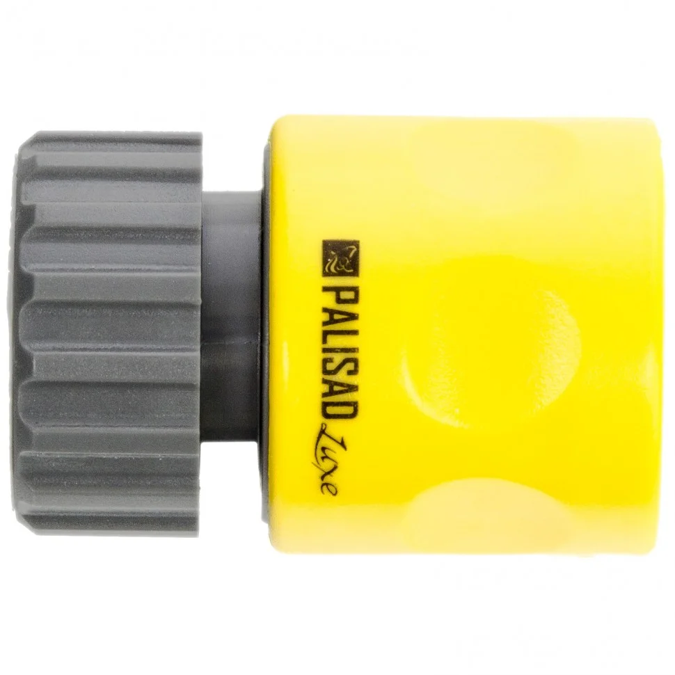 Palisad Соединитель пластмассовый, быстросъемный, внутренняя резьба 3/4, однокомпонентный Luxe 66261