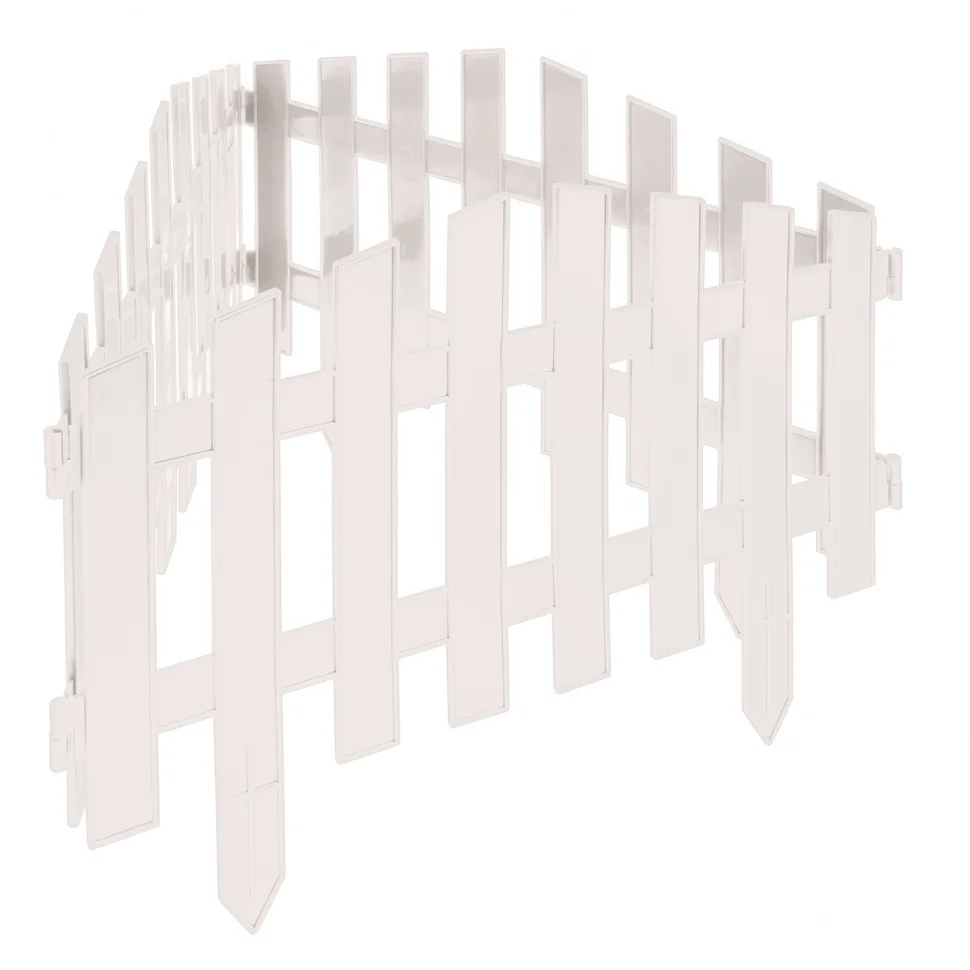 Palisad Забор декоративный Марокко, 28 х 300 см, белый, Россия, 65035