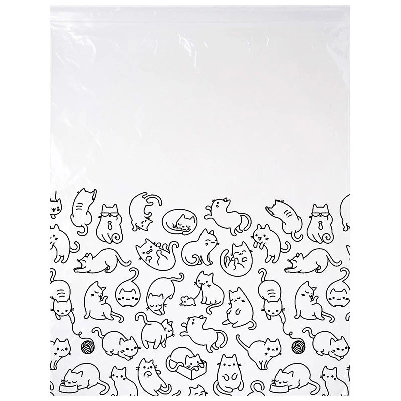 Mallony Пакет с ЗИП-замком, с рисунком, ZB-10, 10*17 см, 50 шт. 102850-SK