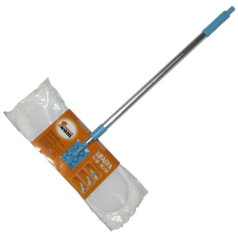 Mallony Швабра для пола с насадкой из микрофибры MopM7 (алюм. телескоп. ручка). 310320-SK