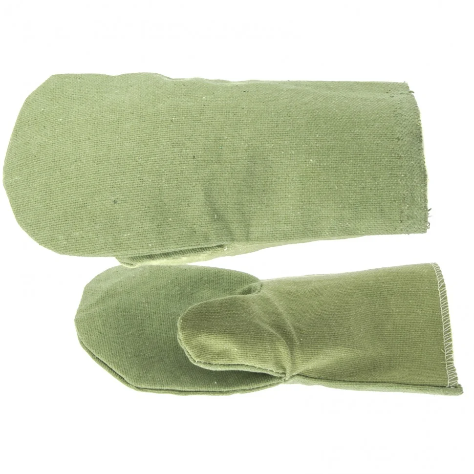 Сибртех Рукавицы брезентовые огнеупорные, 1 размер Россия 68115