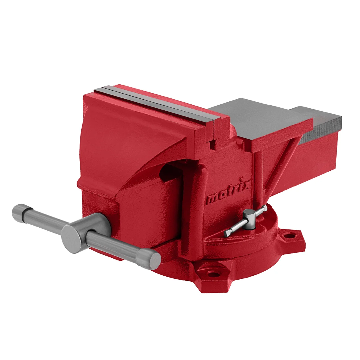 Matrix Тиски слесарные, 150 мм, поворотные, с наковальней 18602