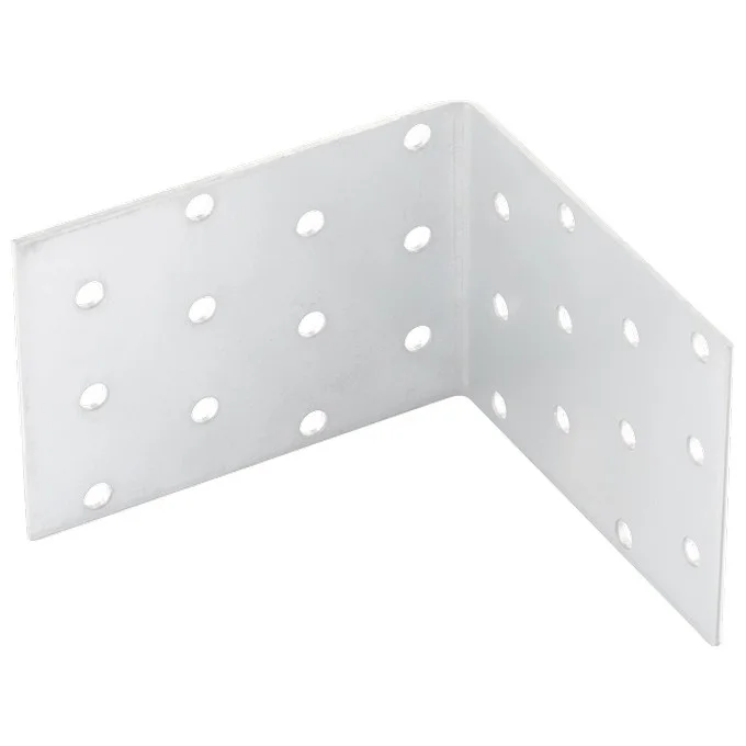 Сибртех Крепежный уголок равносторонний 2 мм, KUR 80 х 80 х 80 мм Россия 46426