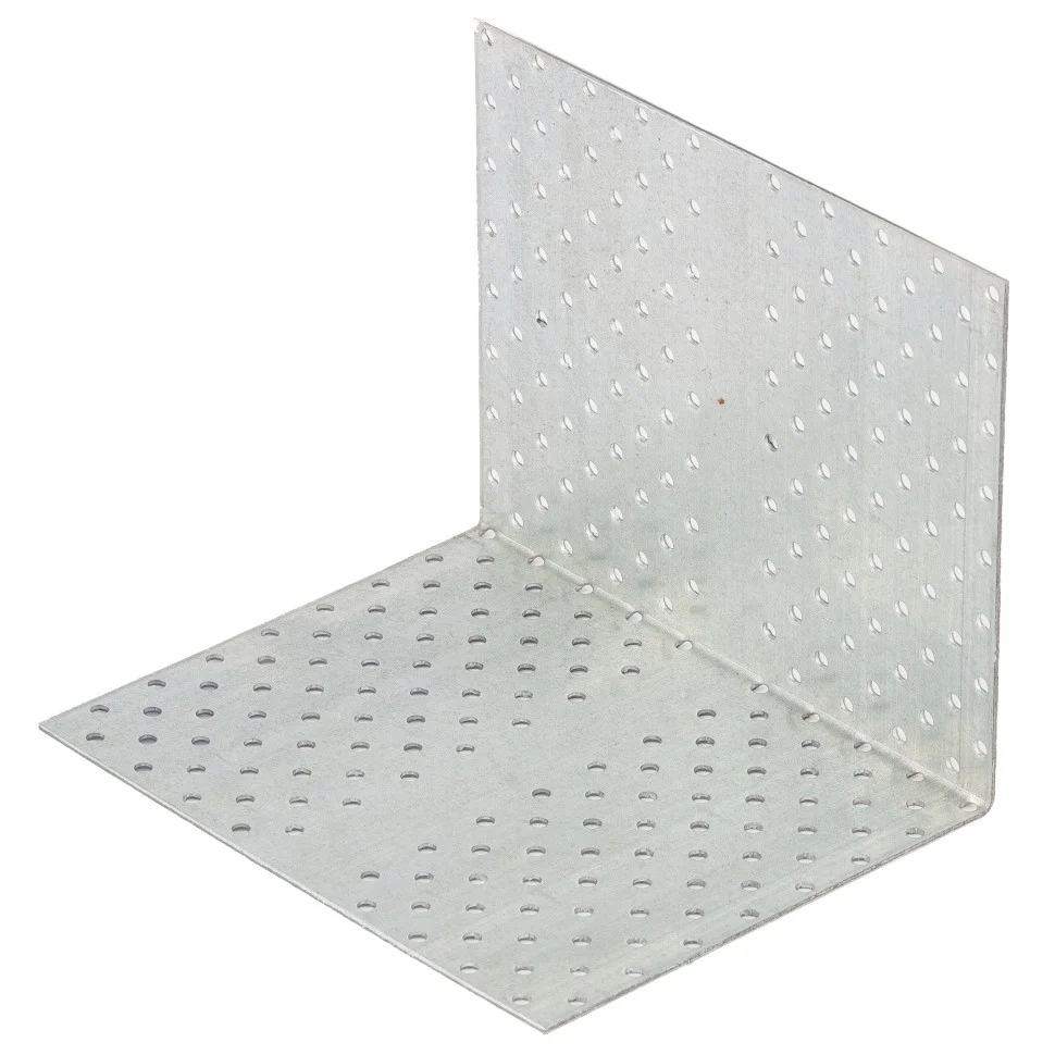 Сибртех Крепежный уголок равносторонний 2 мм, KUR 160 x 160 x 200 мм Россия 46596