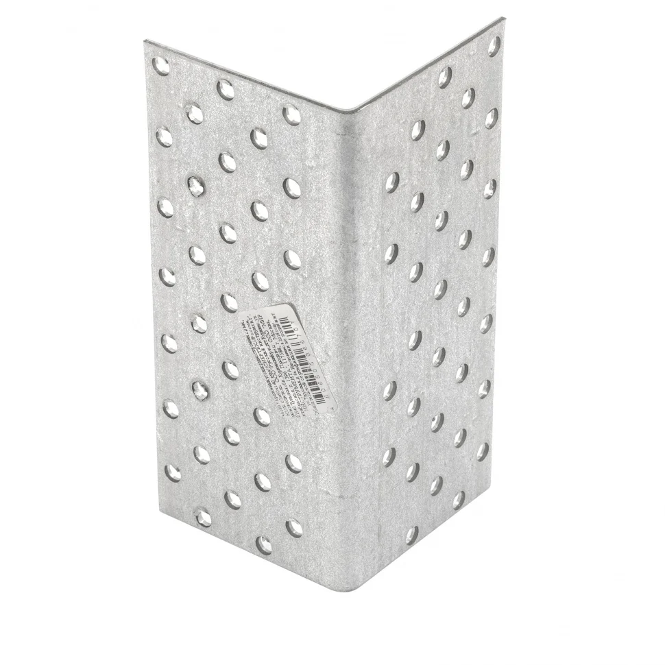 Сибртех Крепежный уголок равносторонний 2 мм, KUR 60 x 60 x 140 мм Россия 46590