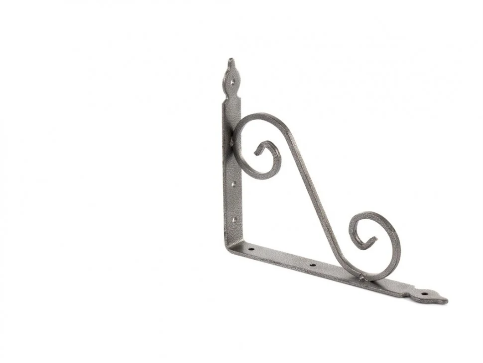 Сибртех Кронштейн декоративный, 190 х 240 х 25 х 3.5 мм, темно-серый 94062