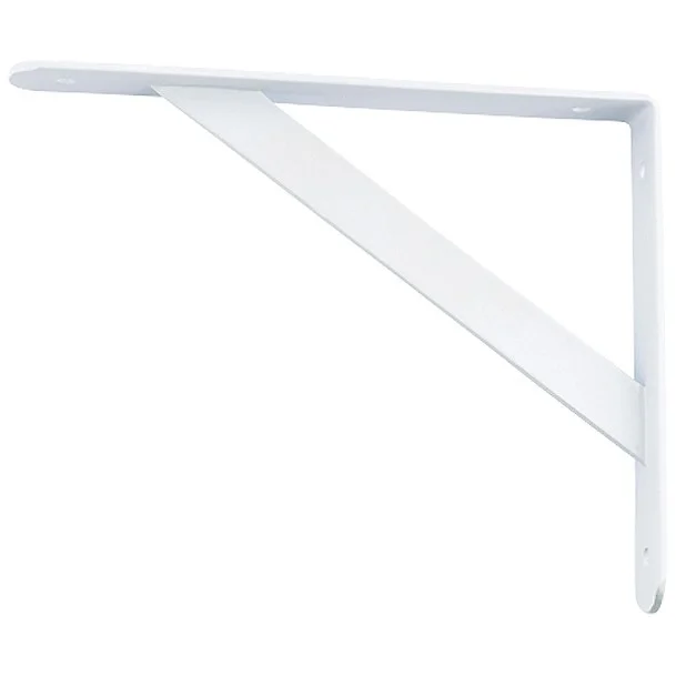 Сибртех Кронштейн усиленный, 500 х 350 х 30 х 4 мм, белый 94048