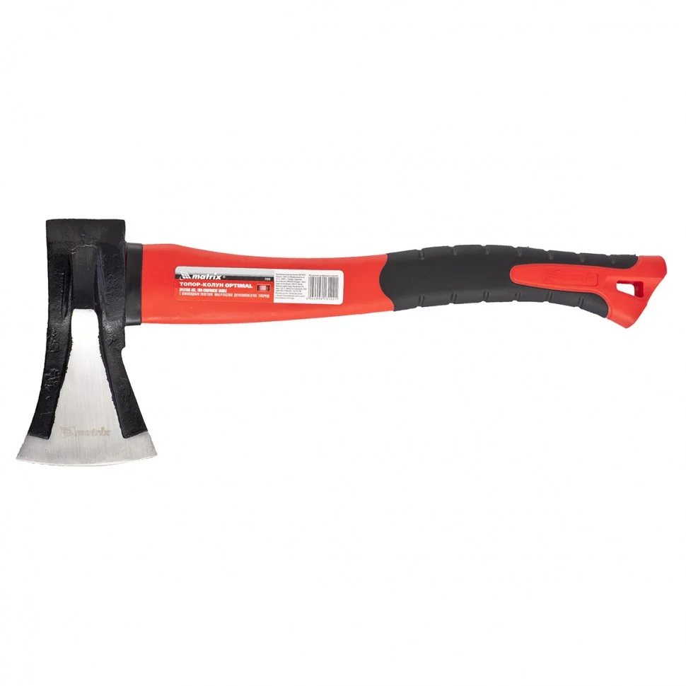 Matrix Топор-колун optimalс клиновидным полотном 1000 г, фибергласовое двухкомпонентное топорище 400 мм 21819