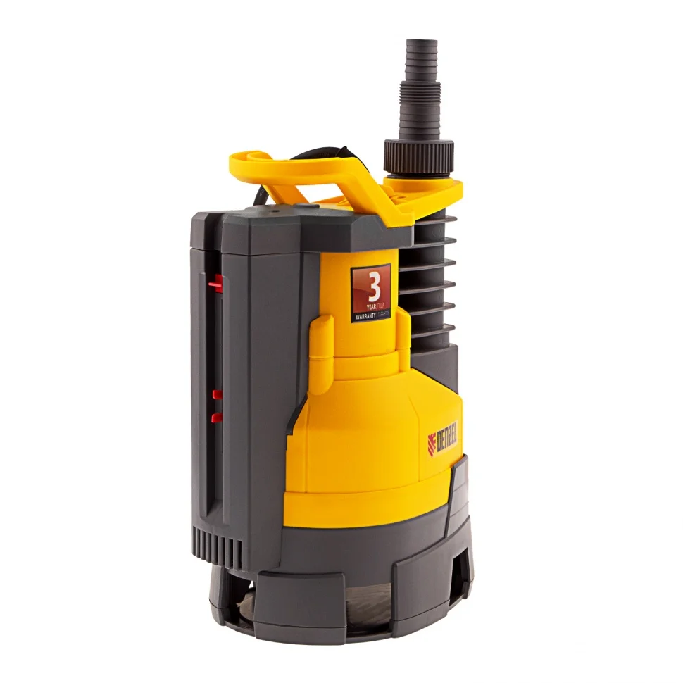 Denzel Дренажный насос DPХ950, Х-Pro, 950 Вт, подъем 8.5 м, 15500 л/ч 97227