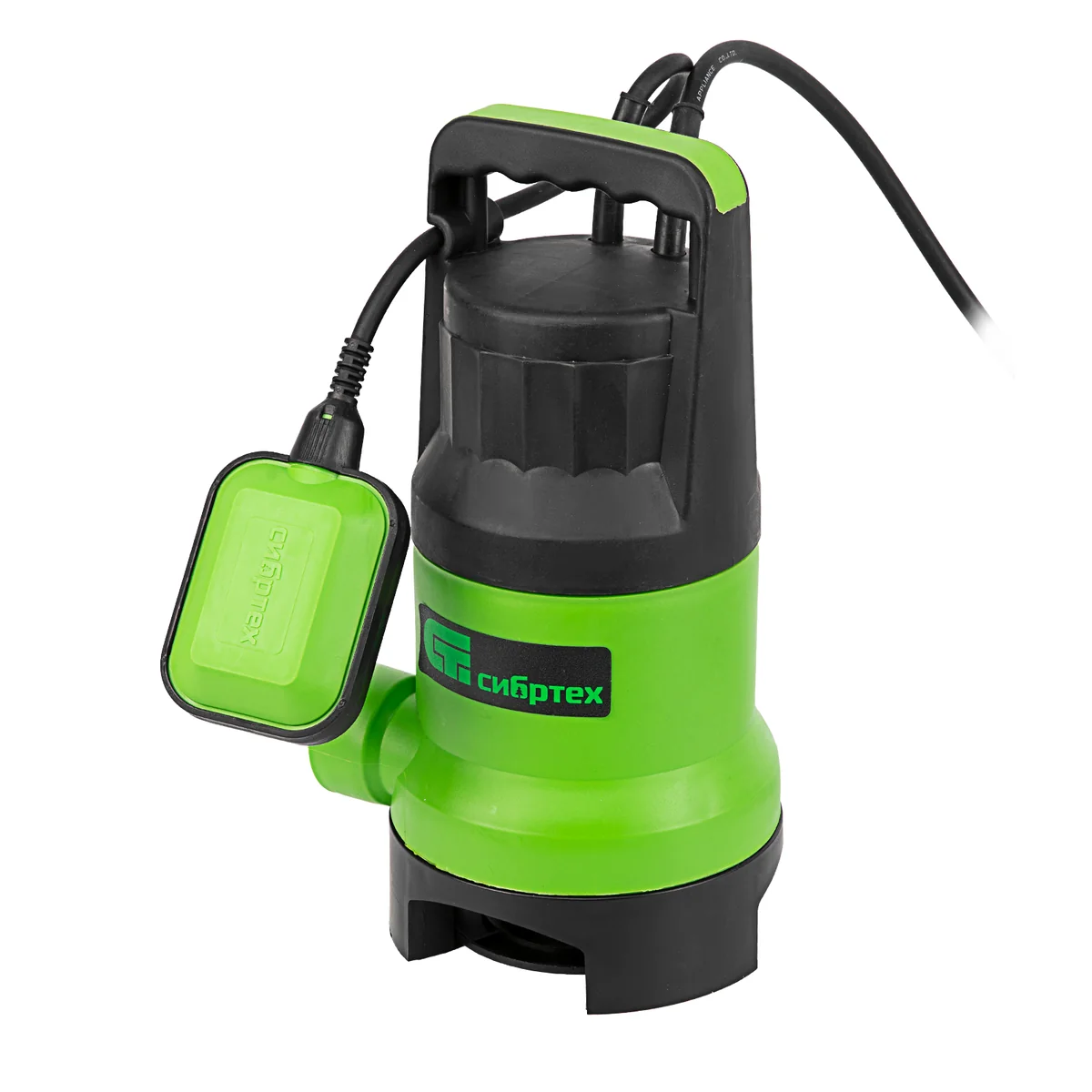 Сибртех Дренажный насос для грязной воды СДН800-35, 800 Вт, напор 9 м, 13500 л/ч 97265