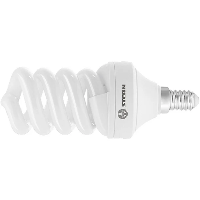Stern Лампа компактная люминесцентная, спиральная, 15 W, 2700K, E14, 8000ч 90923