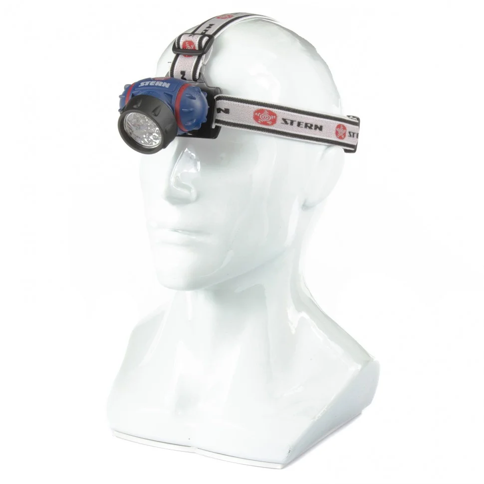 Stern Фонарь наголовный, светодиодный, 4 режим, 14 Led, 3 х ААА 90563