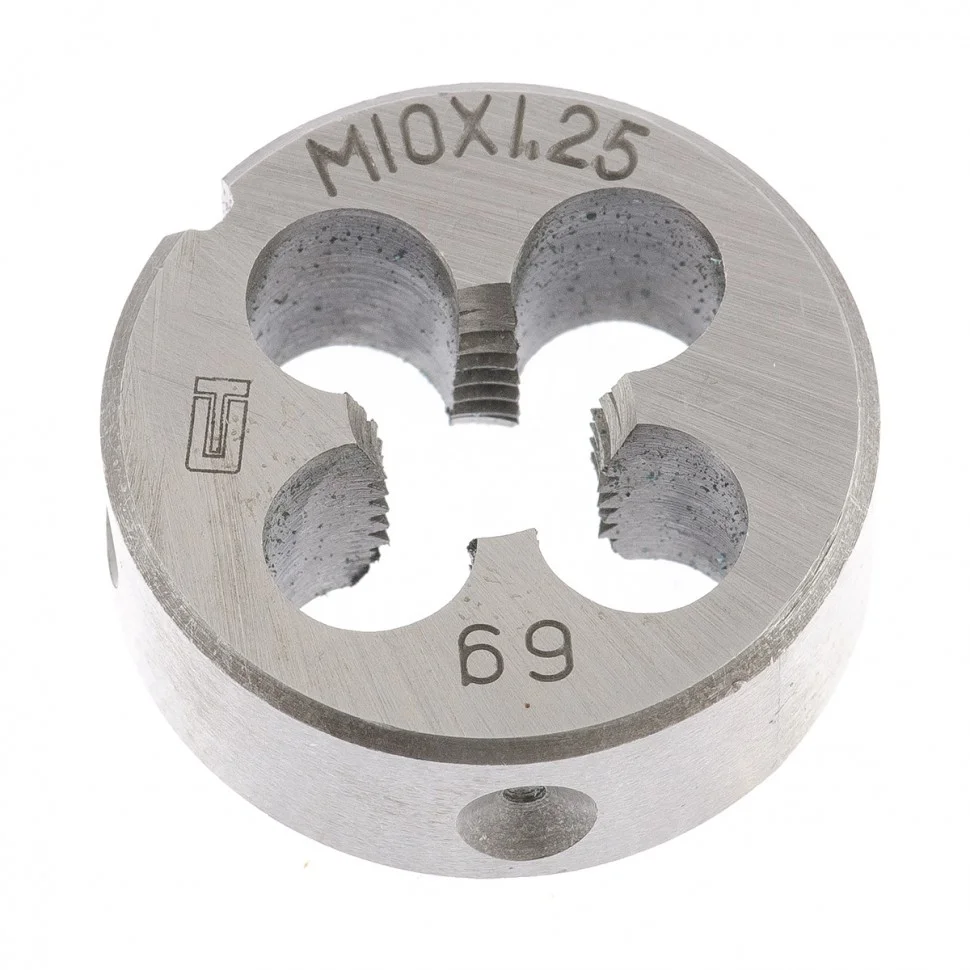 Сибртех Плашка М10 х 1.25 мм 77025