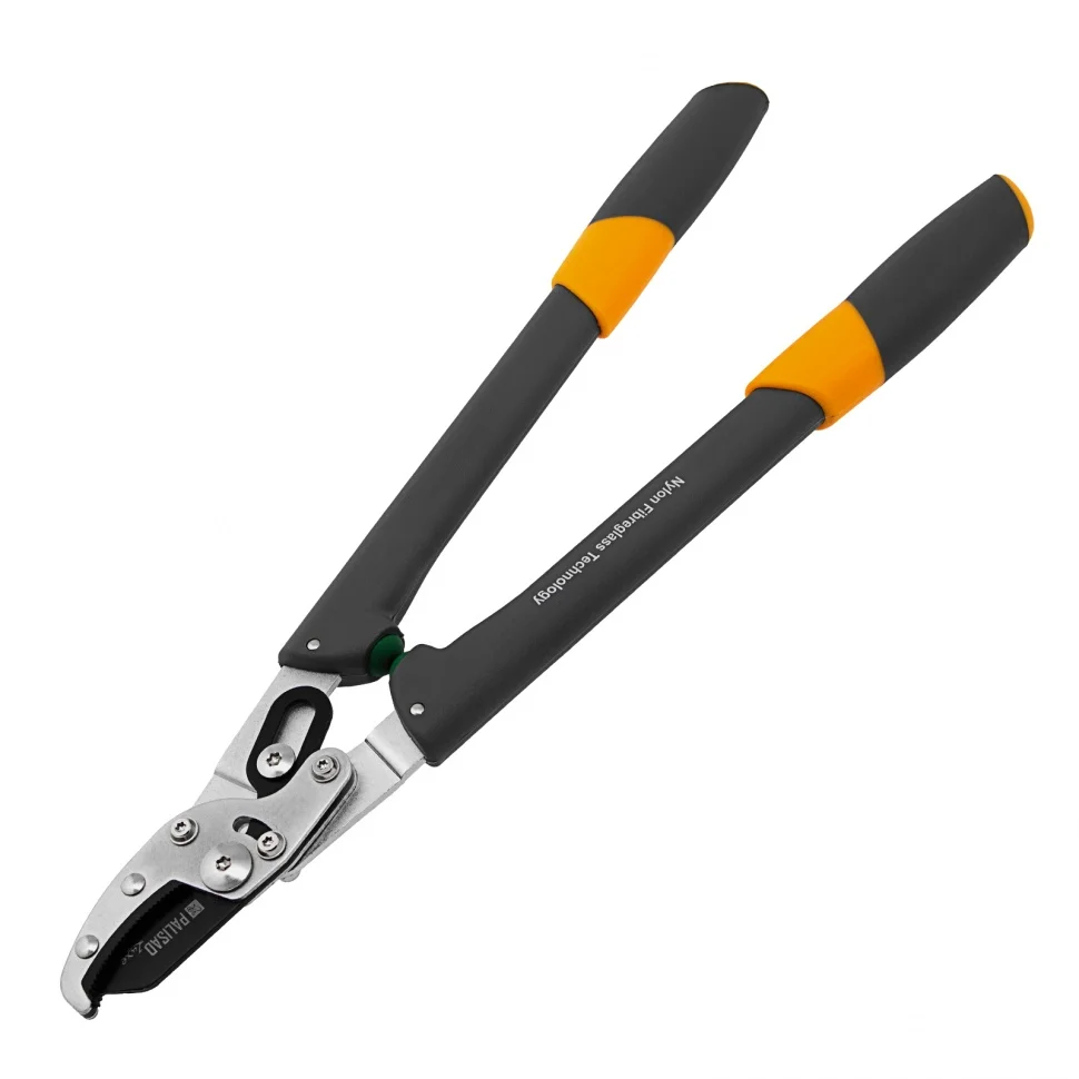 Palisad Сучкорез с наковальней, 525 мм, двухрычажный механизм, нейлоновые рукоятки, Luxe, 60587