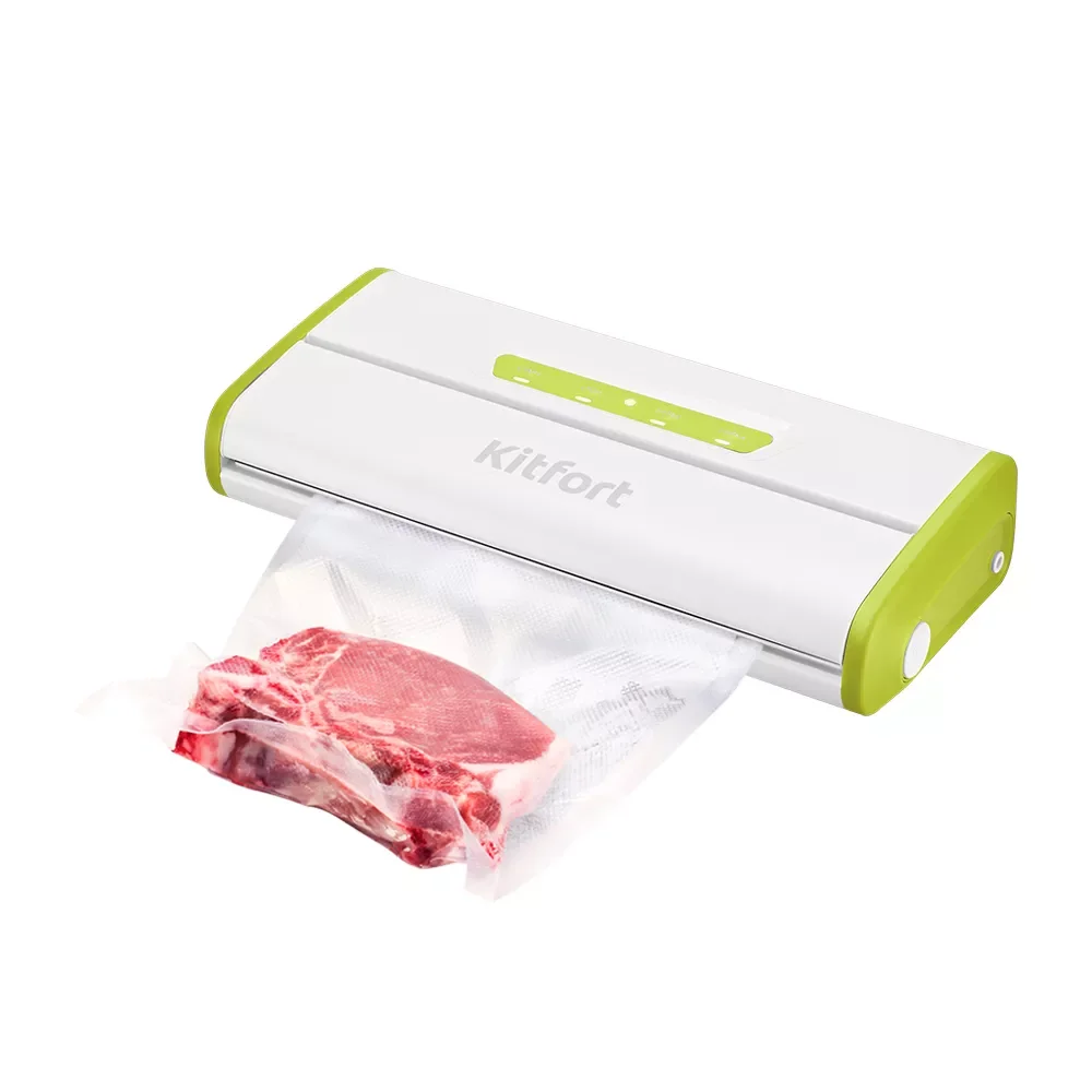 Kitfort Вакуумный упаковщик КТ-1514-2 белый/салатовый