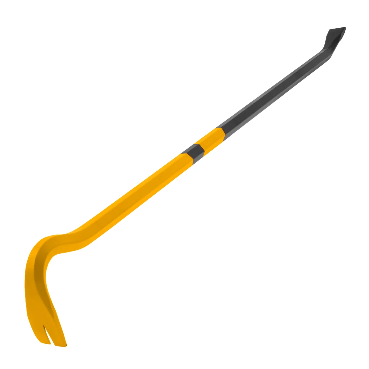 Denzel Лом-гвоздодер, 900 мм, шестигранный 19 мм, окрашенный, сталь 65 25204