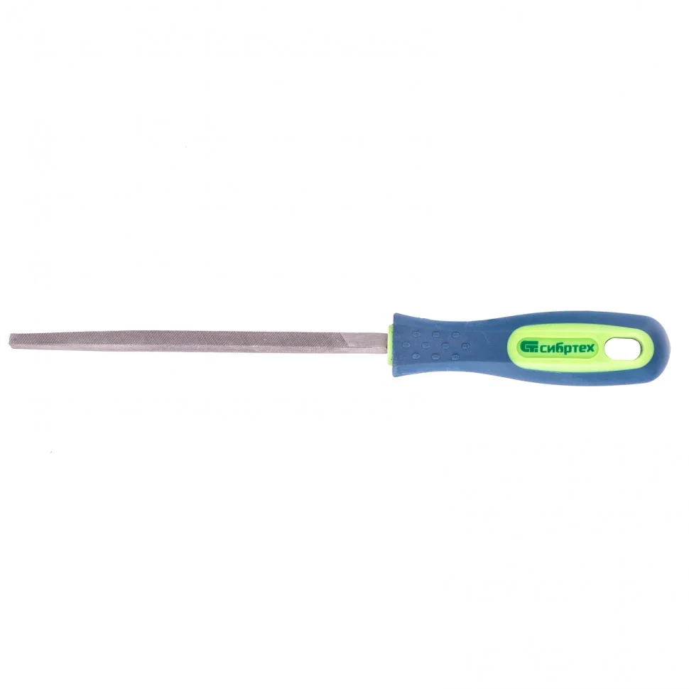 Сибртех Напильник, 150 мм, трехгранный, двухкомпонентная рукоятка, №2 16024