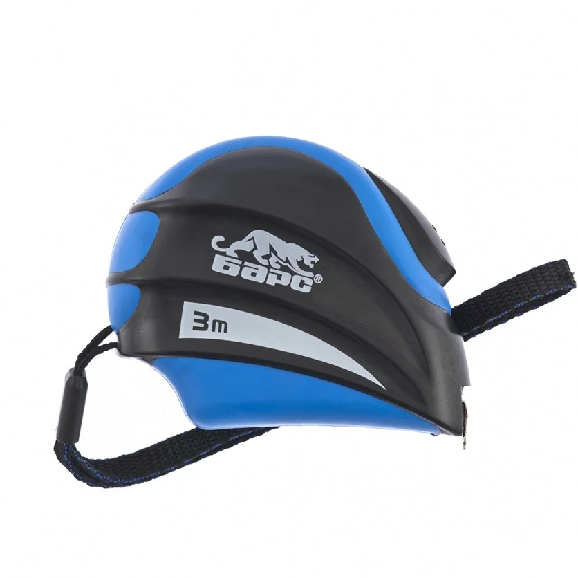 Барс Рулетка Полимер,3 м х 16 мм,автоматическая фиксация,эргономичная форма 32501