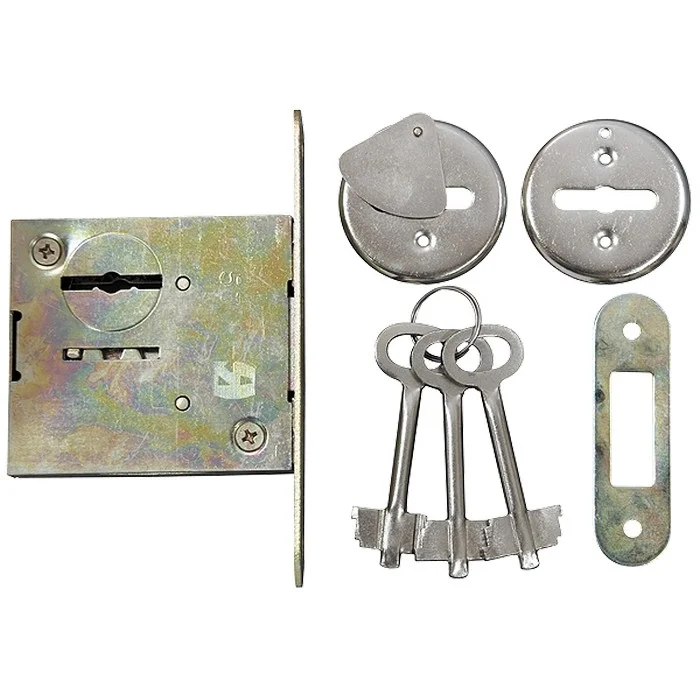 Сибртех Замок врезной ЗВ8-4, сувальдный 91663