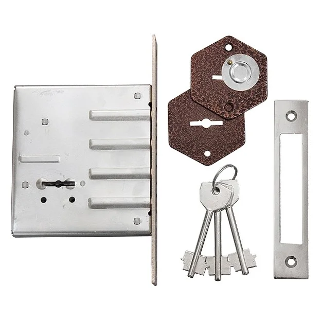 Сибртех Замок врезной ЗВ-3, сувальдный 91668