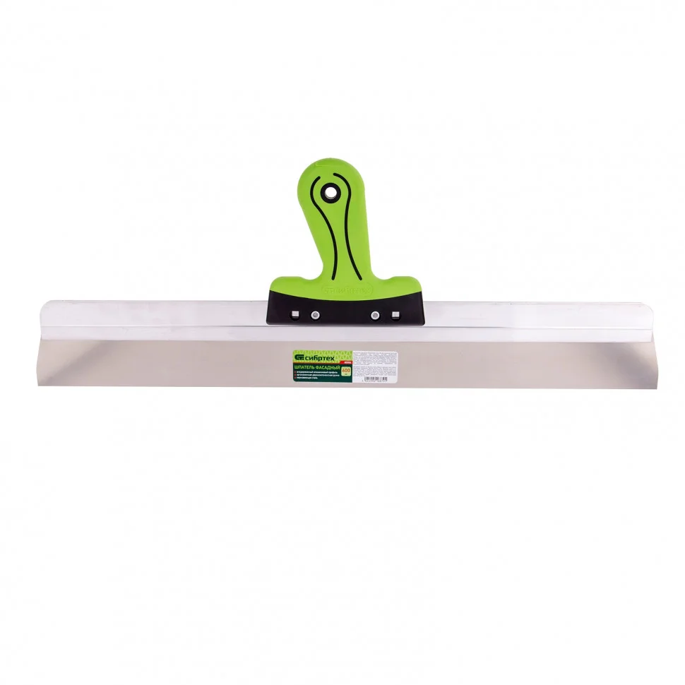 Сибртех Шпатель фасадный, нержавеющая сталь, 600 мм, двухкомпонентная ручка 85586