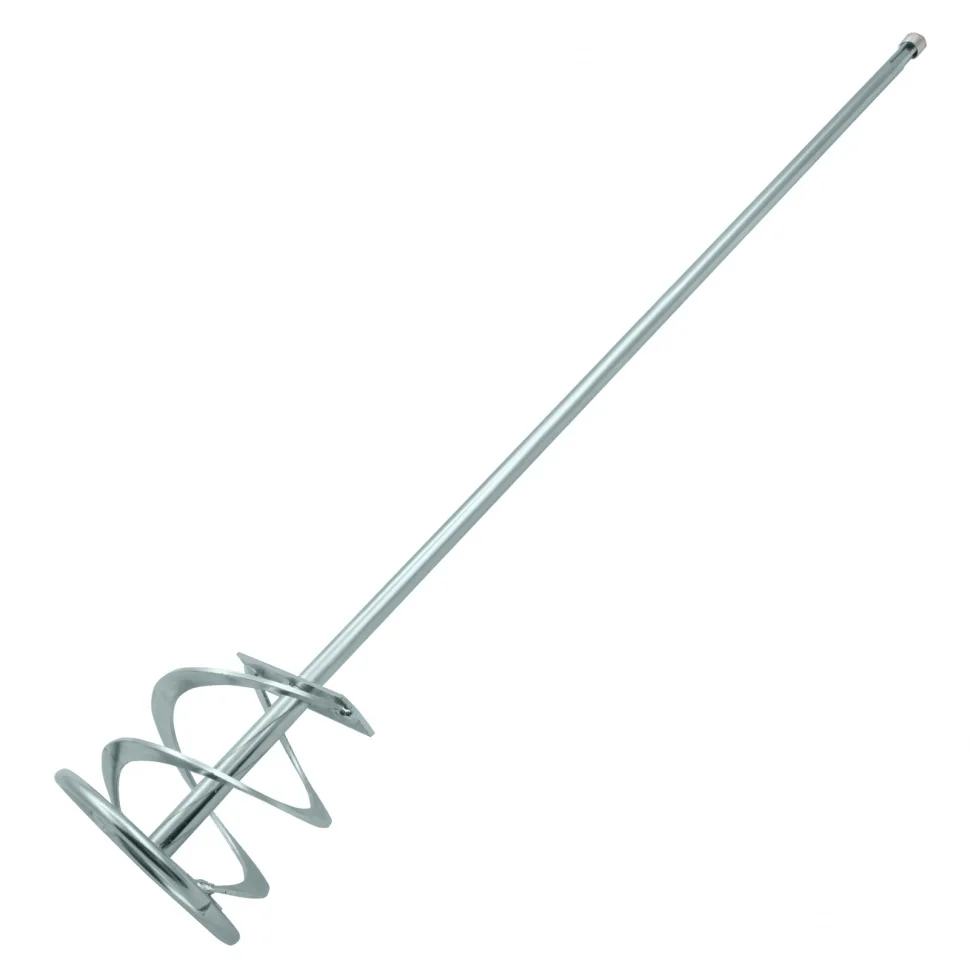 Denzel Миксер для красок и штукатурных смесей, 80 х 400 мм, оцинкованный, хвостовик SDS Plus 848827