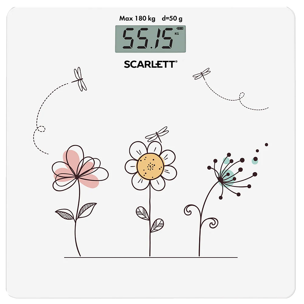 SCARLETT Весы напольные электронные SC-BS33E025
