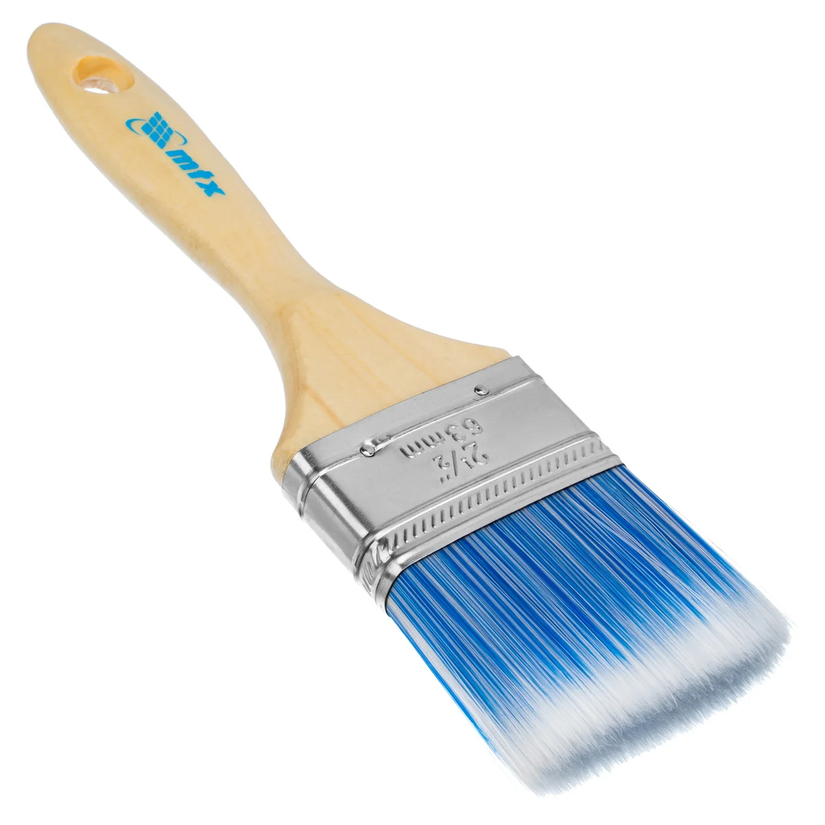 Matrix Кисть плоская Евро 2.5 , искусственная щетина, деревянная ручка 83072