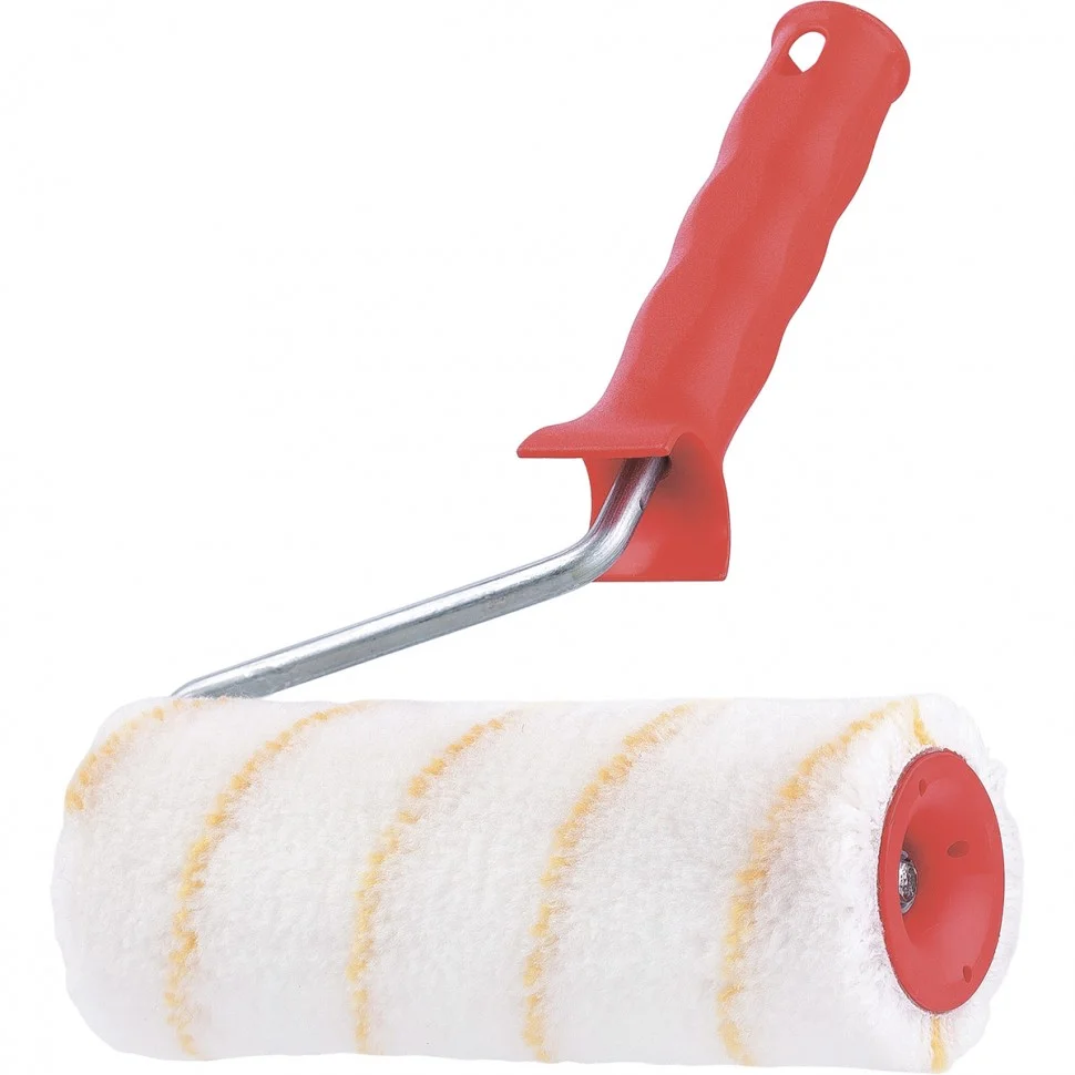 Matrix Валик для внутренних работ синтетический, 180 мм, ворс 12 мм, D 48 мм, D ручки 8 мм, полиакрил 80745