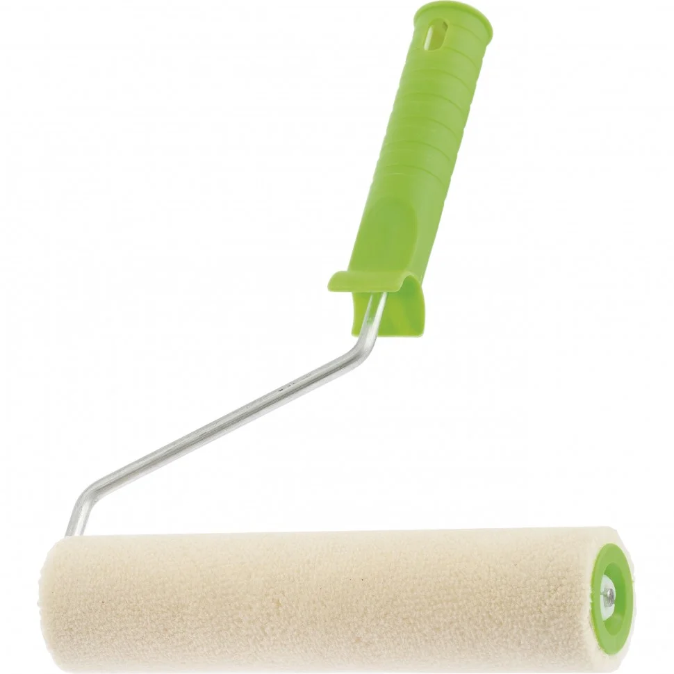 Сибртех Валик Велюр с ручкой, 240 мм, ворс 5 мм, D 36 мм, D ручки 6 мм Россия 80135