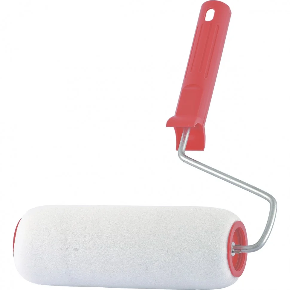 Сибртех Валик Поролон , в сборе, 200 мм, D 48 мм, D ручки 6 мм, крепление шплинтом 80143