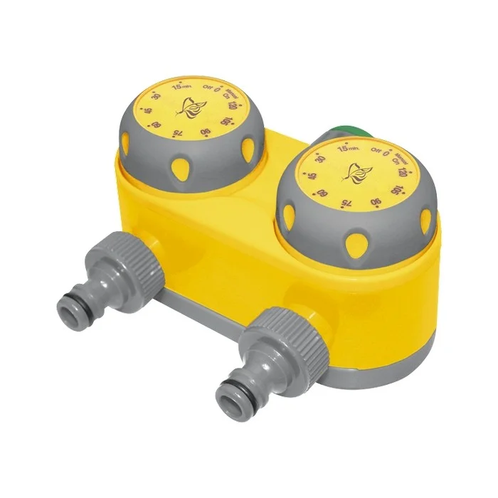 Palisad Таймер для полива на 2 линии, механический 66197 Luxe