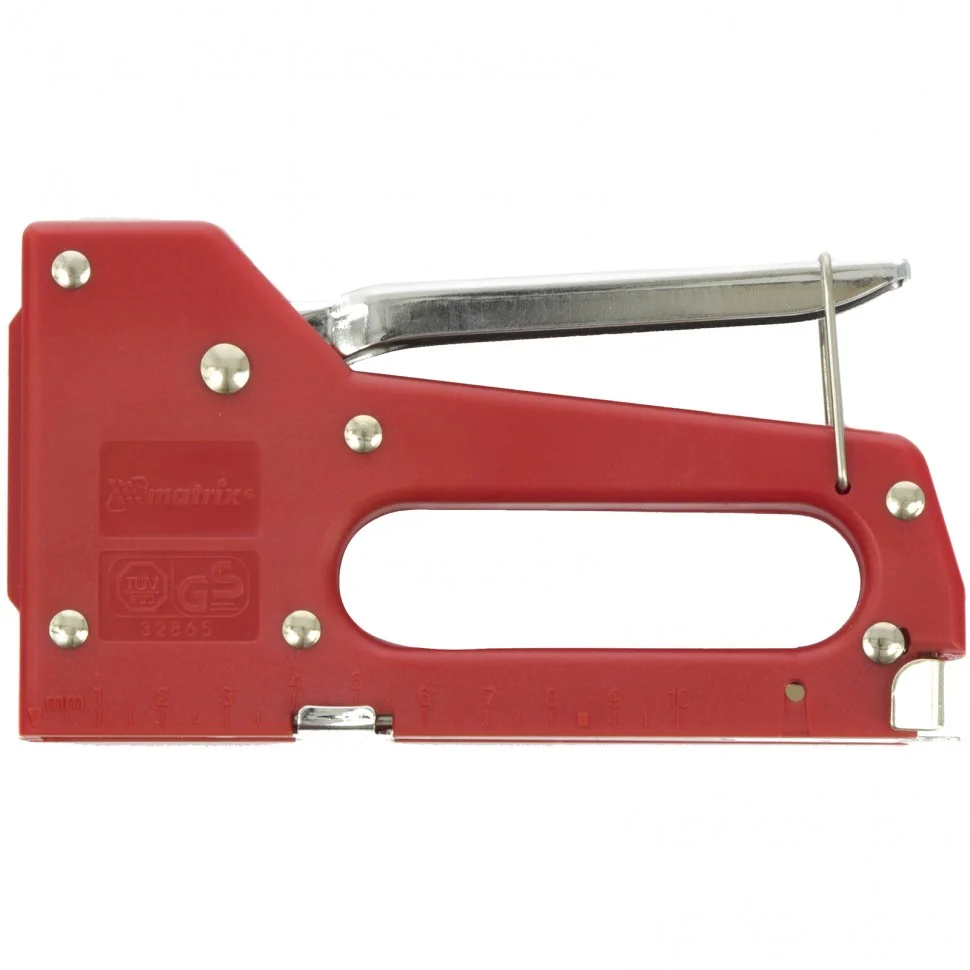 Matrix Степлер мебельный пластиковый, тип скобы 53, 4-8 мм 40907