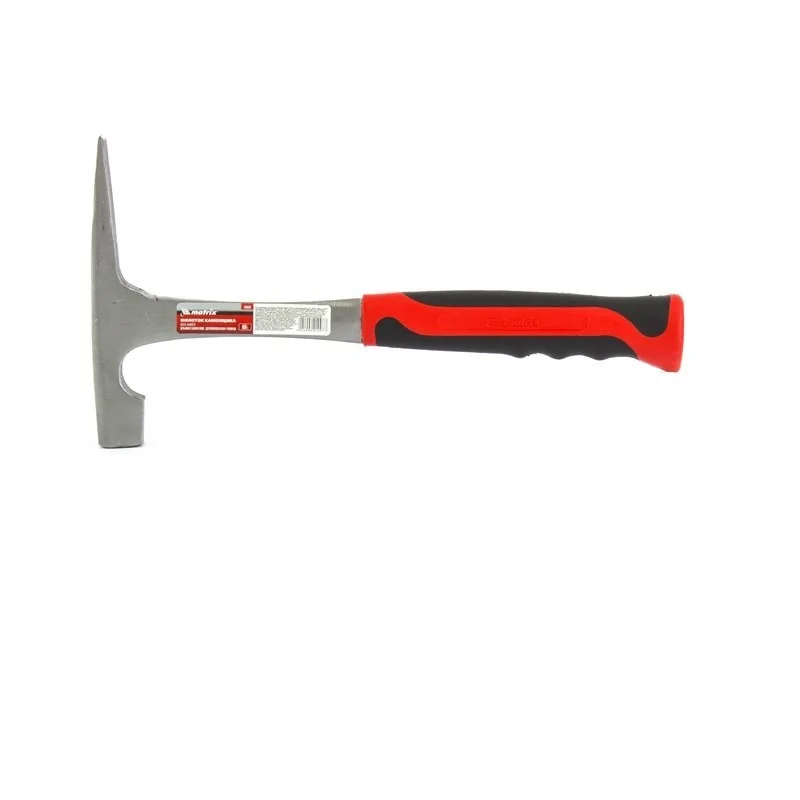 Matrix Молоток каменщика, 600 г, цельнометаллический, двухкомпонентная рукоятка 10630