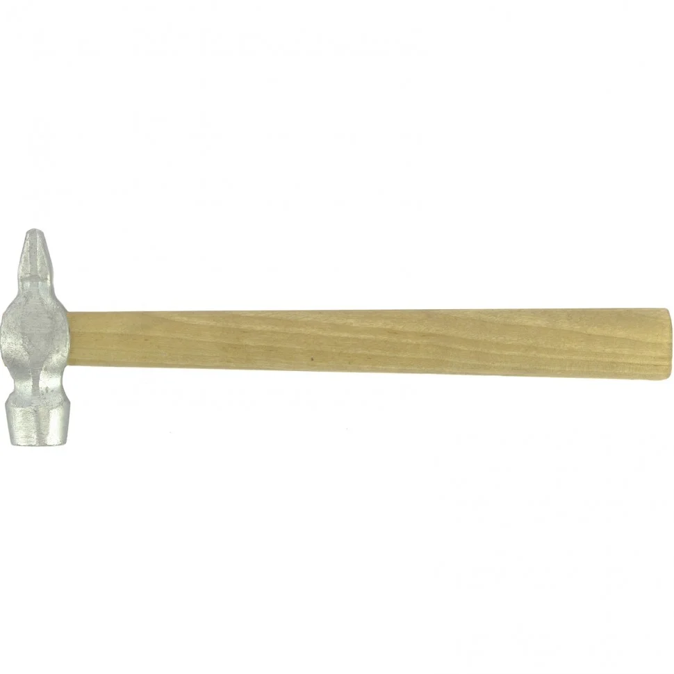 Sparta Молоток слесарный, 200 г, круглый боек, деревянная рукоятка 10238