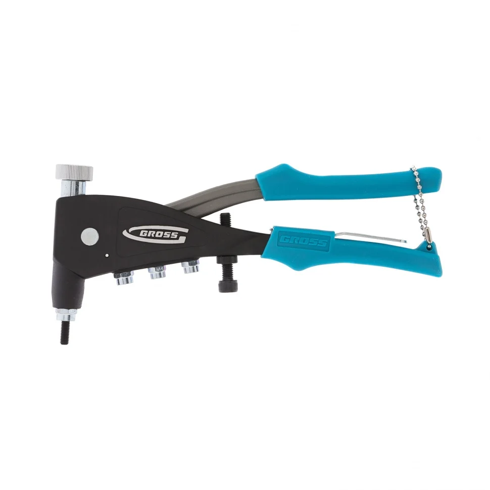 Gross Заклепочник для резьбовых заклепок, заклепки М3, М4, М5, M6 40410