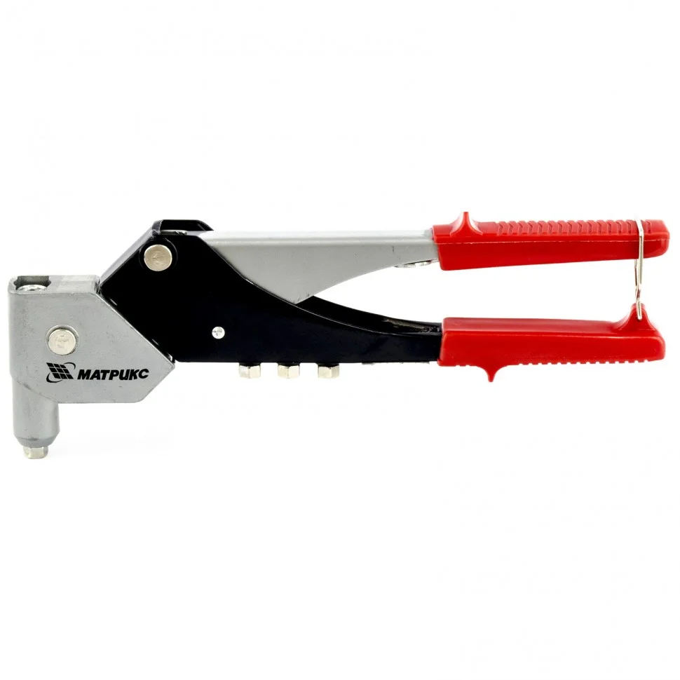 Matrix Заклепочник, 263 мм, поворотный 0-360 градусов, заклепки 2.4-3.2-4.0-4.8 мм 40533