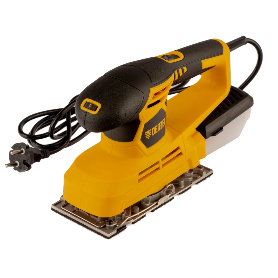 Denzel Машина плоскошлифовальная вибрационная VS-90-187, 240 Вт, 6000-11000 об/мин 27611